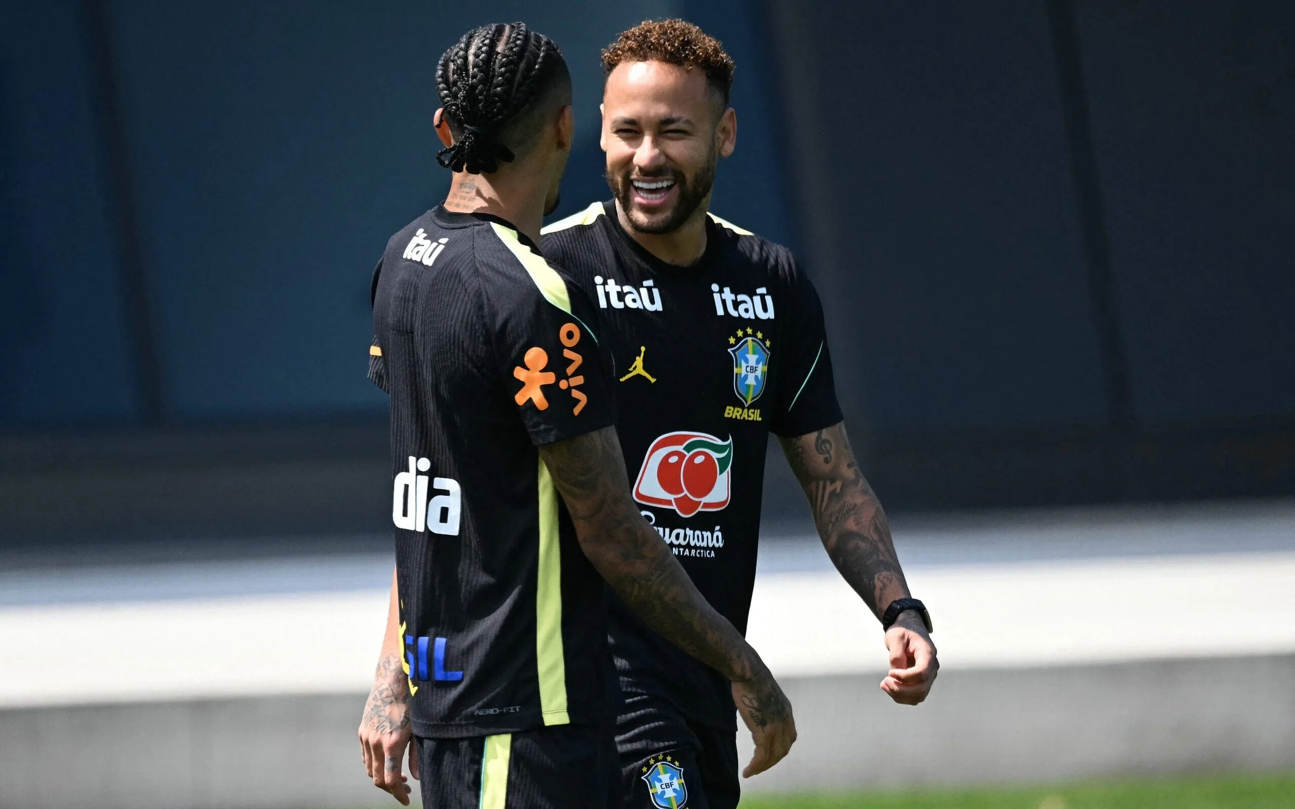 Neymar treino Brasil